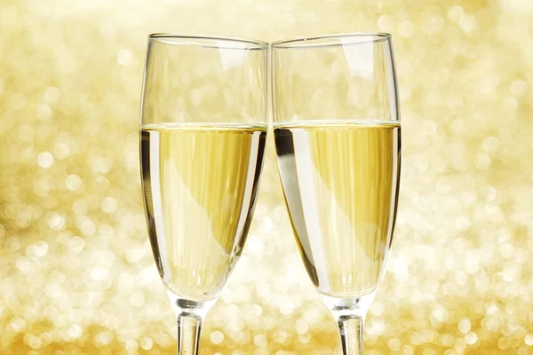 Champagne glasses — Stock Photo, Image