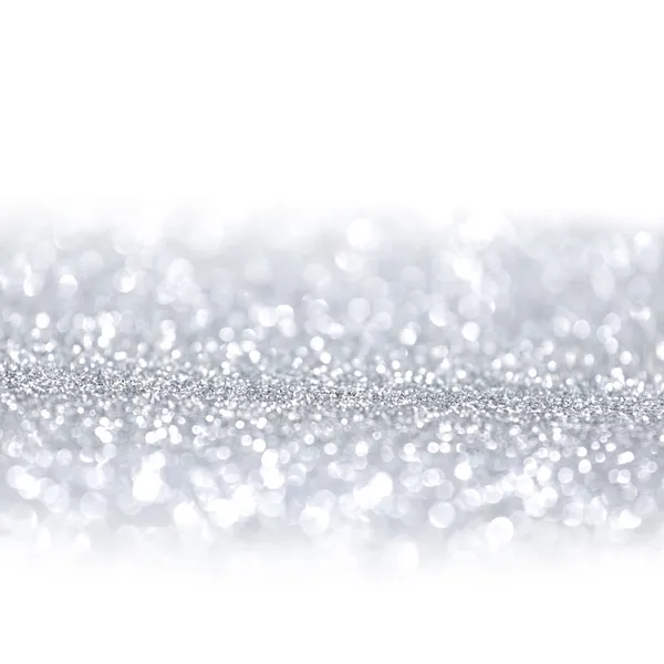 Silver glitter background — Stock Photo, Image