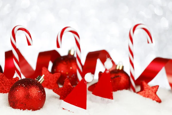 Decoración de Navidad y caramelos —  Fotos de Stock