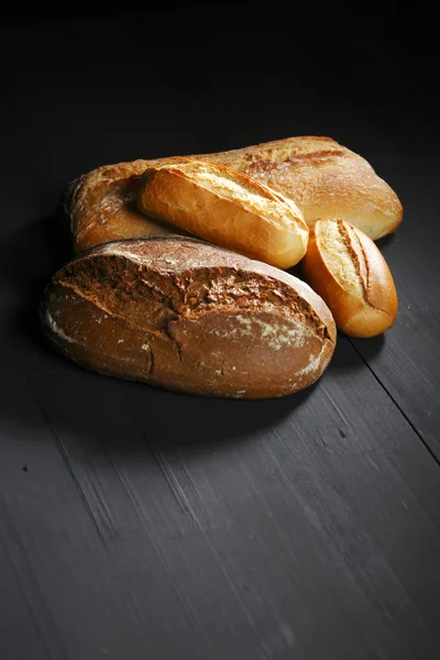 Various bread on table — Stock Photo, Image