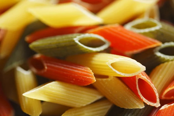 Färgad pasta bakgrund — Stockfoto