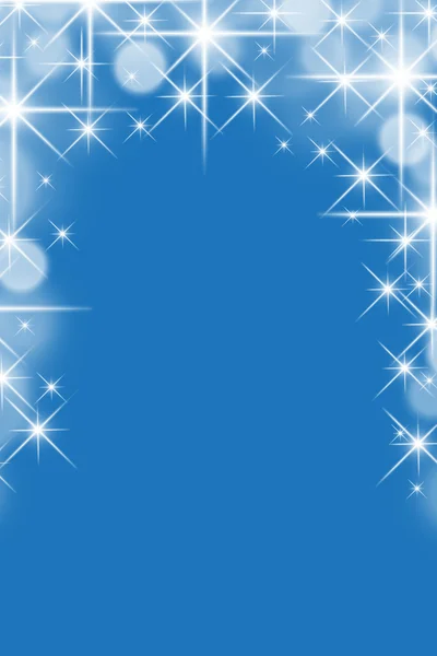 Blue christmas background — Stock Photo, Image