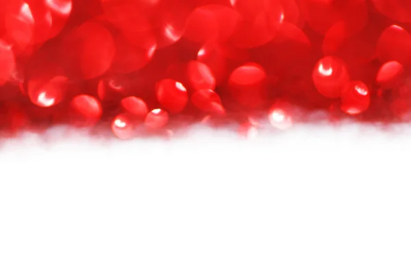 Tle czerwony świecidełka — Zdjęcie stockowe