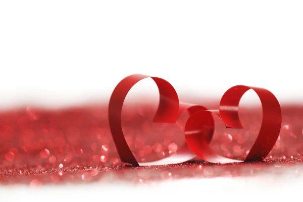 Valentines day decorative hearts — Stock Photo, Image
