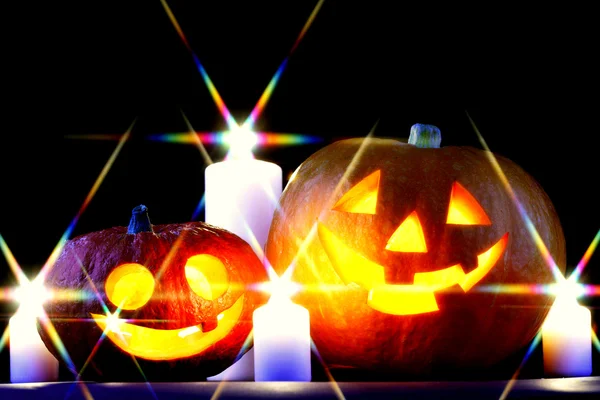 Halloween pumpor — Stockfoto