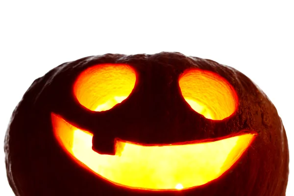 Jack O Lantern halloween pumpkin — Stock Photo, Image