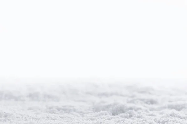 Neve Isolada Fundo Branco Padrão Inverno Isolada Branco — Fotografia de Stock