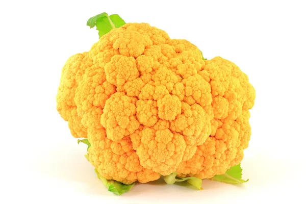 Kepala Orange Cauliflower . — Stok Foto