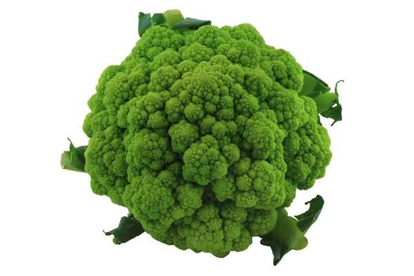 Head Green Cauliflower. — Stock Image Head Green Cauliflower. Stock Photo