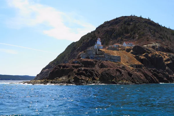 Canadian National Historical Site Fort Amherst, WWII bunkers — Stock Photo, Image