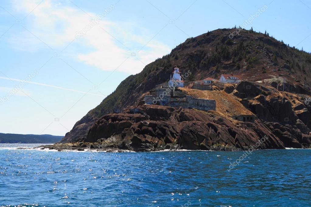 Canadian National Historical Site Fort Amherst, WWII bunkers 