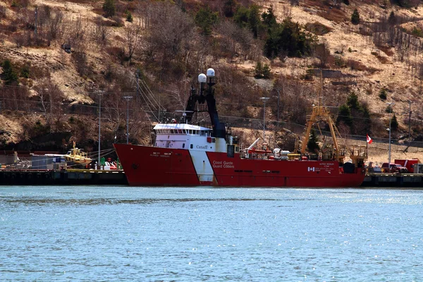 CCGS Alfred Needler listo para operaciones de rescate — Foto de Stock