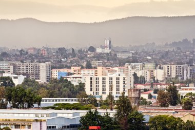 addis ababa havadan görünümü