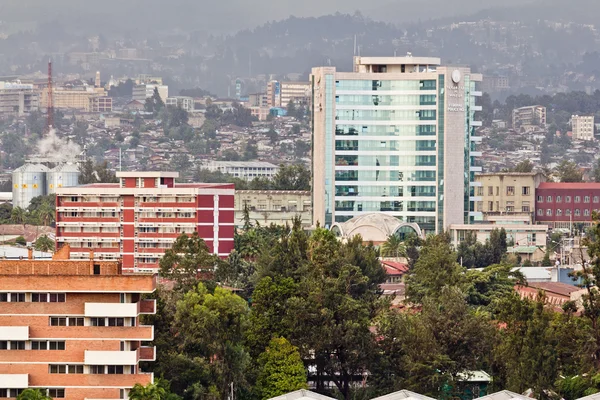 Вид з Аддіс-Абебі — стокове фото
