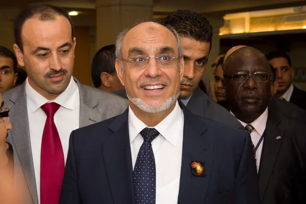 Ict4a の就任式でチュニジアの政府の頭部 — ストック写真