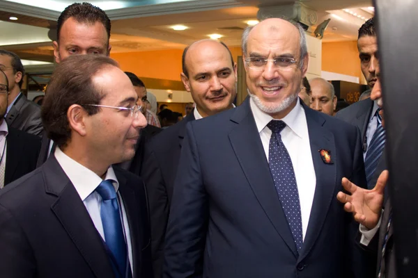 Head of the Tunisian Government at the inauguration of the ICT4A — Stock Photo, Image