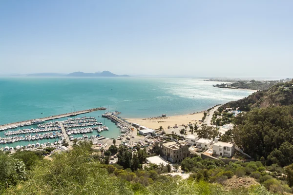 Přístav sidi bou řekl — Stock fotografie