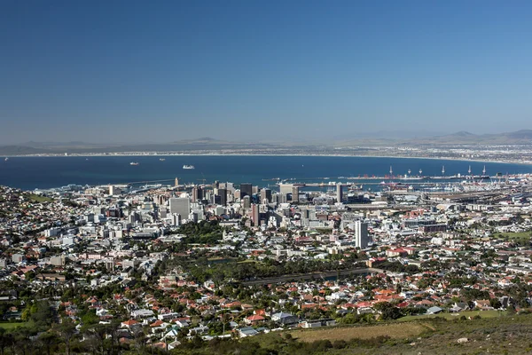 Luchtfoto van Kaapstad — Stockfoto