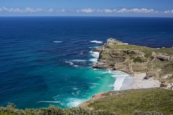 A costa em Cape Point, na África do Sul — Fotografia de Stock