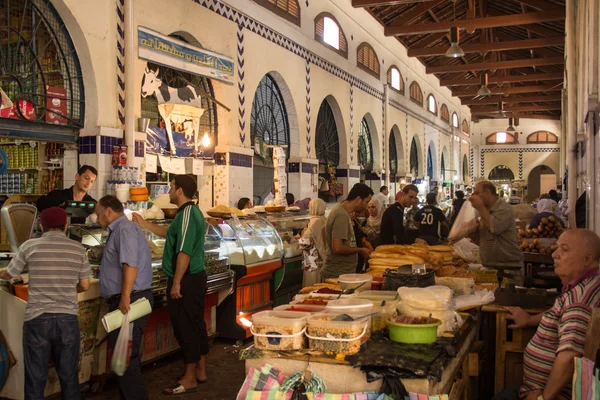 Gatumarknad i tunis — Stock fotografie