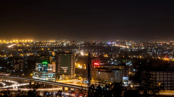 Vista aérea de Addis Ababa — Fotografia de Stock