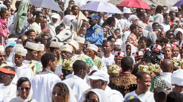 Timket vieringen in Ethiopië — Stockfoto