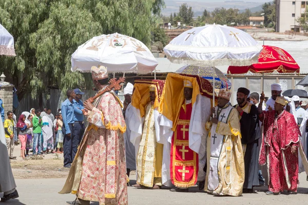 Timket vieringen in Ethiopië — Stockfoto