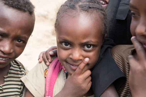 Het dorp kinderen — Stockfoto