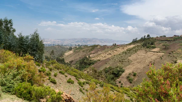 Heuvelachtige landschappen van Ethiopië — Stockfoto