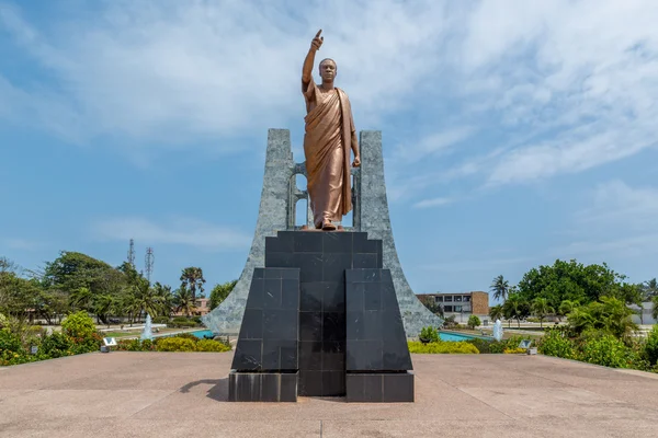 Kwame nkrumah statua — Zdjęcie stockowe