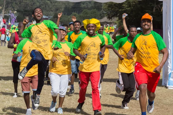 13de editie van de grote Ethiopische uitvoeren — Stockfoto