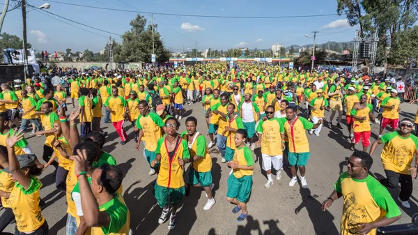 13. Ausgabe des großen äthiopischen Laufs — Stockfoto