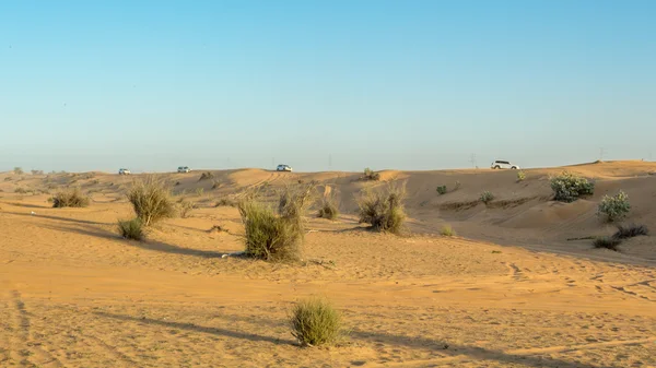 Dune bashing in Dubai — Stock Photo, Image