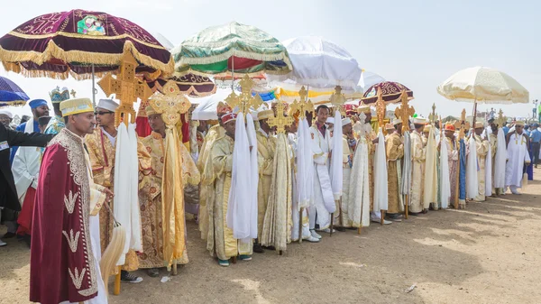 Хронологические праздники Эфиопии — стоковое фото