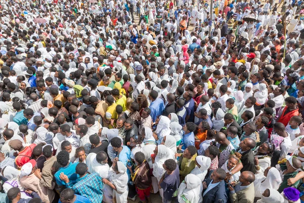 2014 timket vieringen in Ethiopië — Stockfoto