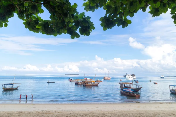 Zanzibar'ın kıyılarında — Stok fotoğraf