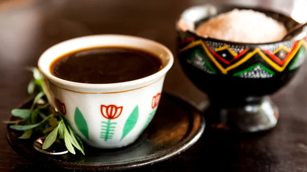 Traditional Ethiopian Coffee — Stock Photo, Image