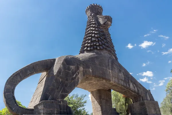 Statue des Löwen von Juda — Stockfoto