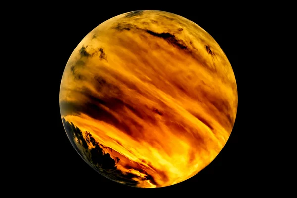 Stormy planet — Stock Photo, Image