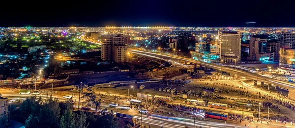 Vista aérea de Addis Abeba — Foto de Stock