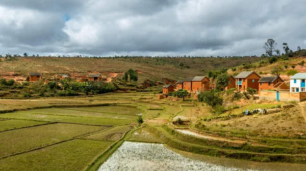 Malagasy homes — Stock Photo, Image
