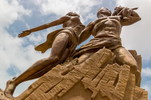 Afrikanska renässansen monument — Stockfoto