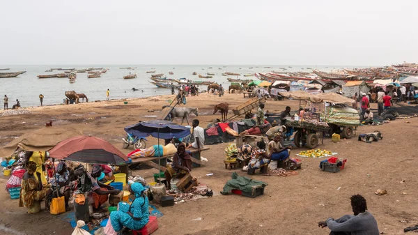 Marché aux poissons de Mbour — Photo