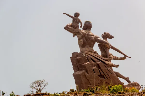 Afrikanska renässansen monument — Stockfoto