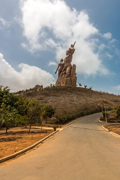 Monumento al Rinascimento africano — Foto Stock