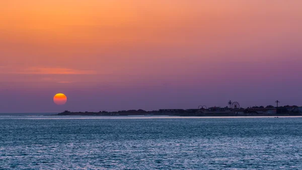 Pôr-do-sol dakar — Fotografia de Stock