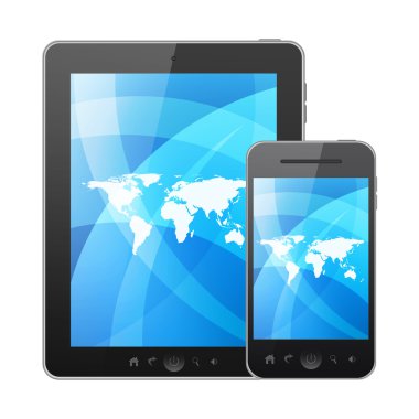 tablet pc ve cep telefonu