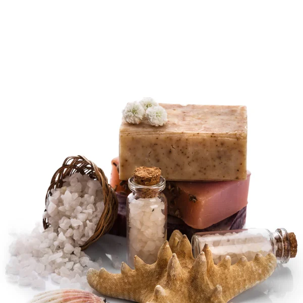 Spa with seashells — Stock Photo, Image