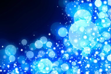Mavi Parlatıcı bokeh arka plan