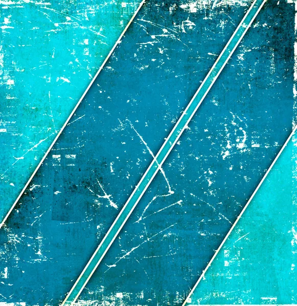 Синие гранж-полосы — стоковое фото
